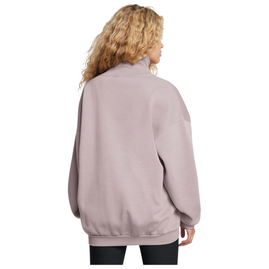 Under Urmour Γυναικείο φούτερ Icon Fleece Oversized Mock Crew